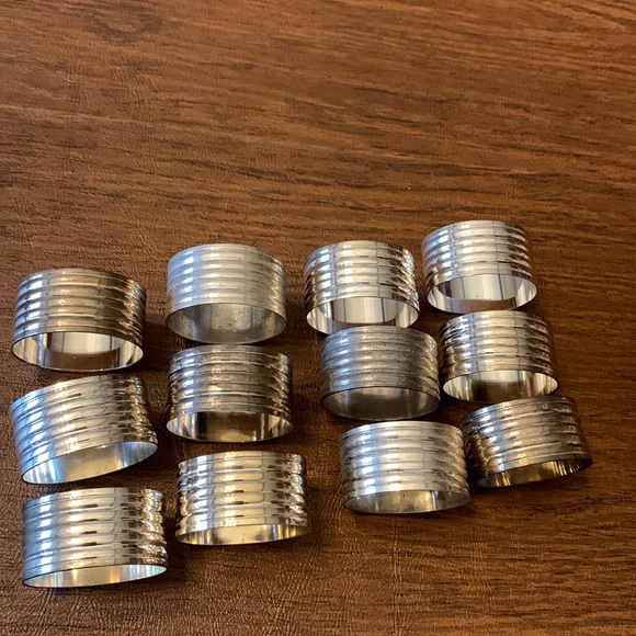 Set of 12 napkin rings - Picture 2 of 6